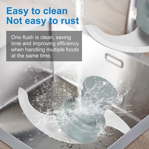 27055 Replacement S Blade Compatible with robot coupe R101, R2, R2N, R2B, R2U Commercial Food Processor, S Smooth Blade Assembly