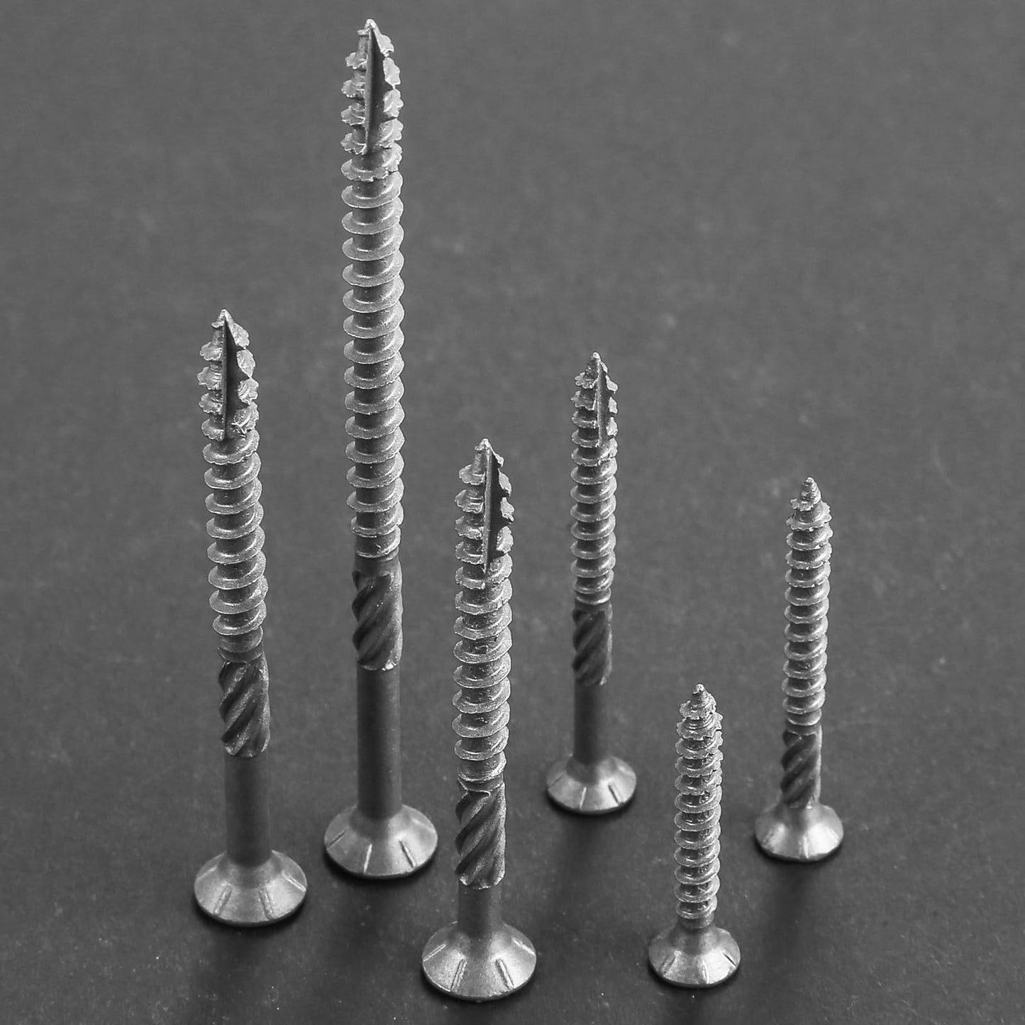 Wensilon #8 * 1-5/8" 304 Stainless Steel Deck Screws, (3300pcs) 15 lbs.Exterior Wood Screws, Rust Resistant epoxy Coated, Bronze, T20 Star Bit