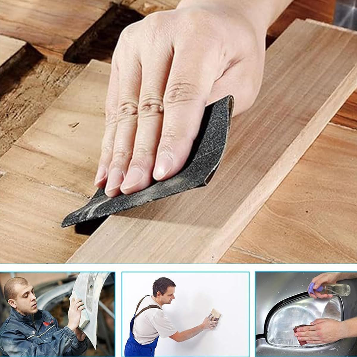 MASONTOOL 24Piece Ultra Fine Sandpaper 2000 3000 5000 7000 10000 20000Grit