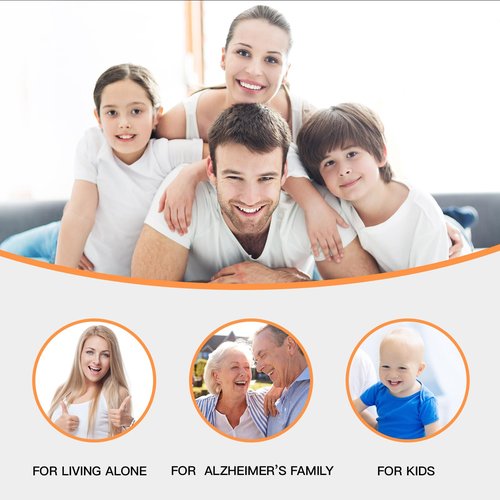 Home Security Door Reinforcement Lock, 3-Pack Upgraded White Front Door Locks for Kids Safety Withstand 800 lbs, Toddler Child Proof Door Lock, Extra Door Lock from Inside Prevent Unauthorized Entry
