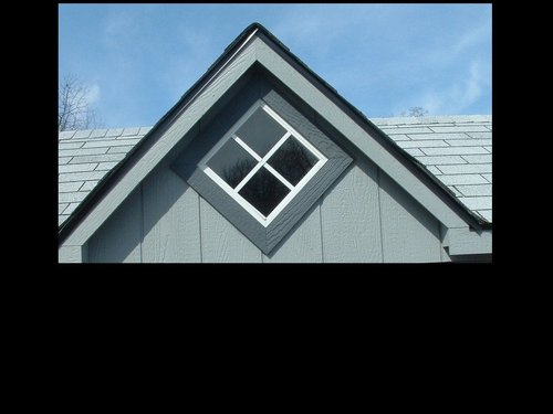 Shed Windows and More 12" x 12" White Flush Mount Shed Window Tempered Safety Glass Aluminum Frame Playhouse Window