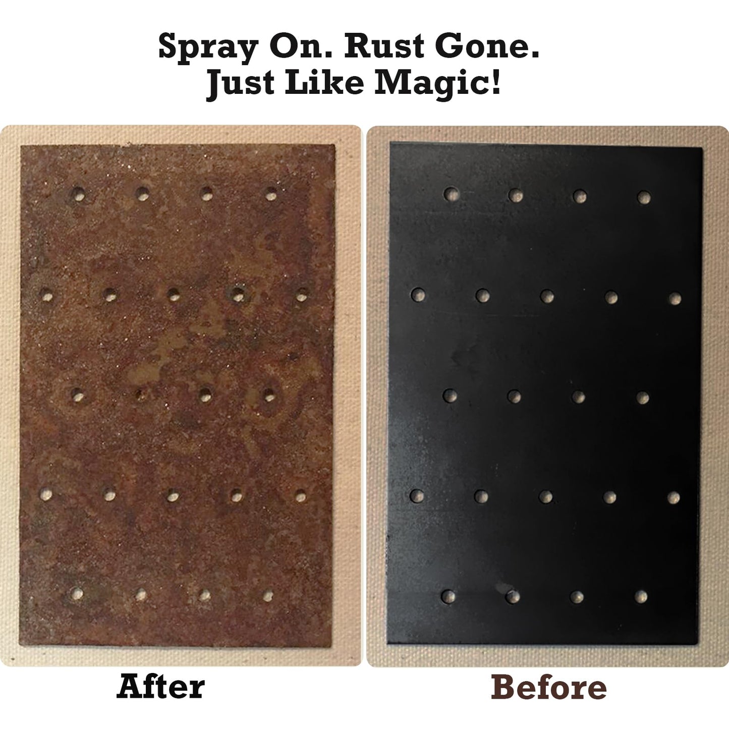 NADAMOO Rust Coverter Spray Paint, Black, 1 Can