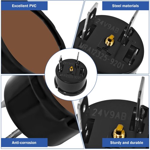 6750CL0001D Compressor Overload Protector Replacement for LG and Kenmore Series Refrigerator Compressors-2pcs