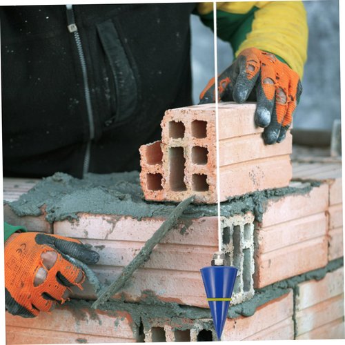 Cabilock 300g Plumb Bob Measuring Tool Vertical Hammer Pendant for Accurate Construction Measurements for Builders Plumbers and Decorators Line