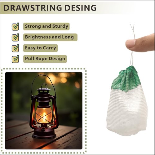 ZIYANGLIN 10 Pcs Propane Lantern Mantles, U Shape Mantles and Standard Shape Lantern Replacement Globe for Outdoor Camping Lantern Lanterns.
