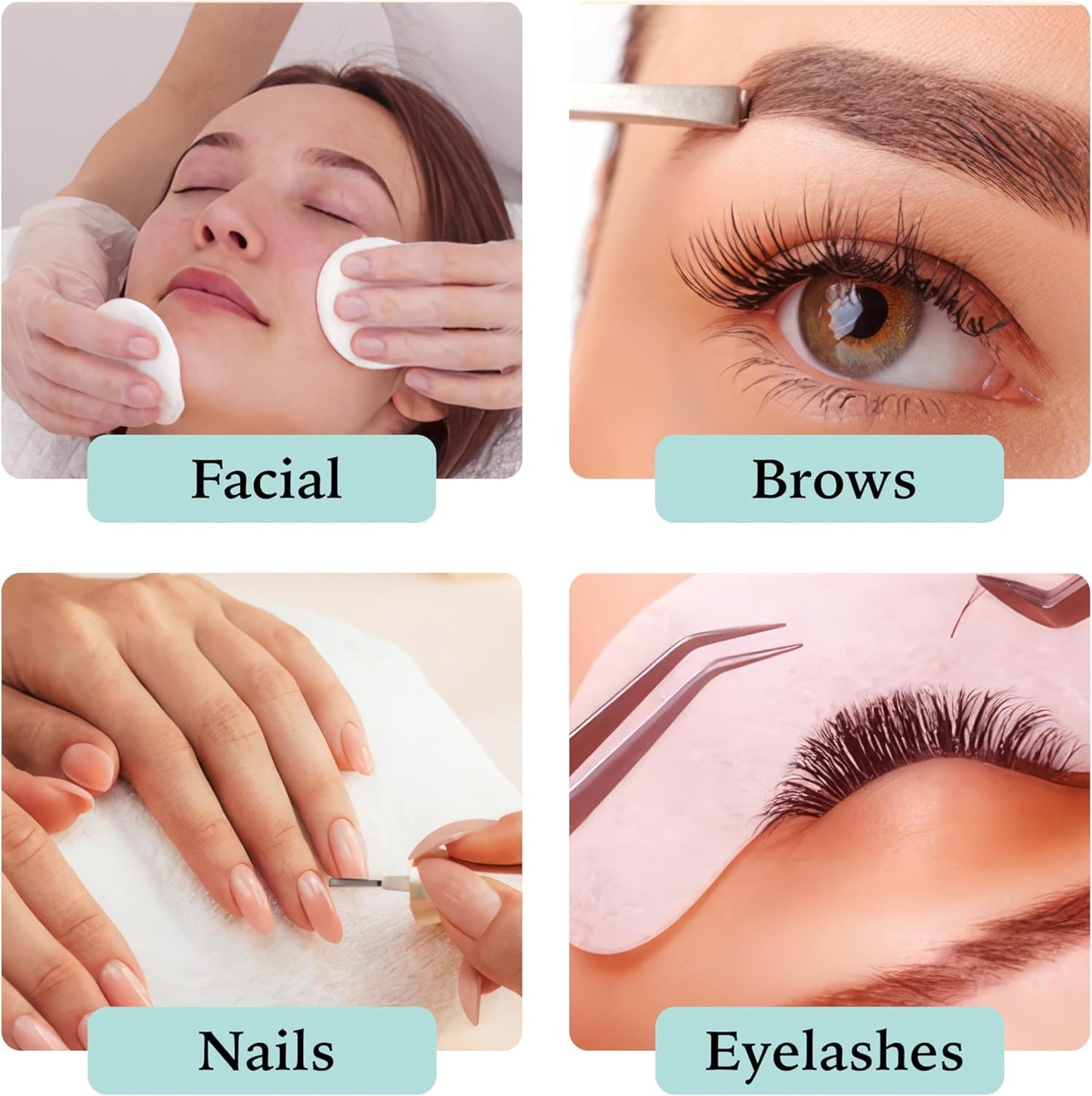 Hi_friend LED Floor Light, Half Moon Lamp for Lash Extension, Lighting for Beauty, Skincare, Lashes, Eyebrows, Filming Content Creation, Lash Lamp for Eyelash Tech