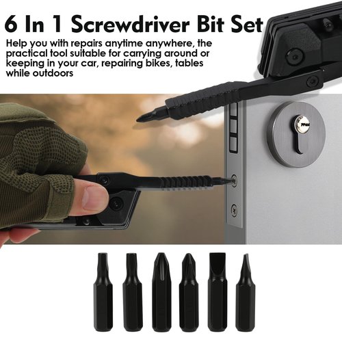 tkophou Multitool Knife, 17 in 1 Multi Tool Pocket Knife for Camping, Survival, Outdoor, Hunting, Men Birthday Gifts for Husband Father Son