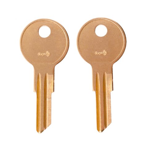 RH46- Pair of 2 Replacement Keys for Toolbox with RH46 Code. Craftsman, Husky, Delta, Kobalt. Cut to Code by keys22. Not for RV (RH46)