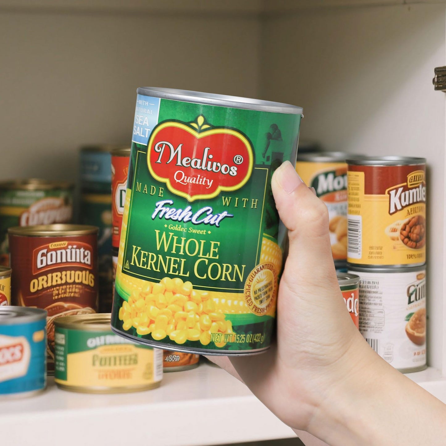 Fake Whole Kernel Corn Can Safes Diversion Secret Stash Safes