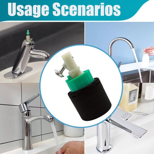 92730000 Kitchen Faucet Cartridge for hansgrohe Replacement Parts, for M3/M2 2IN Single-Hole Valve Cartridge, Kitchen Faucet Parts, for hansgrohe Kitchen Faucet Valve Core, for Hansgrohe Parts