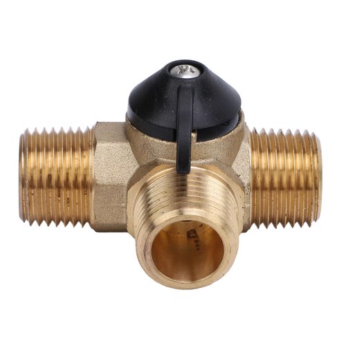 RV Water Heater Bypass Kit, Water Valve and Fitting Set Erosion Resisting 2 Female Connectors for RV System Maintenance