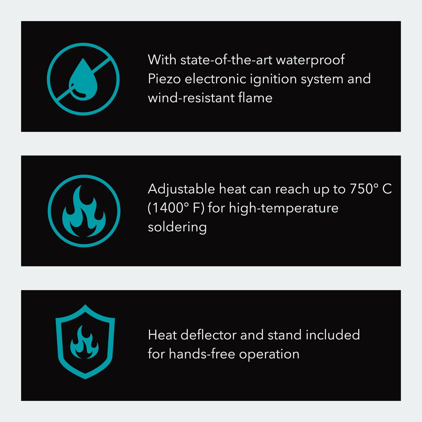 Solder-It Red Ultra Therm Flameless Heat Gun (MJ-950) | Cordless Heat Gun with Wide Nozzle | Heavy Duty with 20 mL Butane Refill Tank | Mini Heat Gun for Crafts, Heat Shrink, and PVC Bending