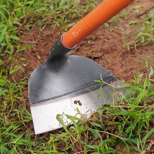 QHUDLV Heavy-Duty Steel Farm Gardening Weeding Hoe Head - New Replacement Handheld Grub Hoe Garden, Garden Hoe for Weeding, Hoe Garden Tool for Garden, Farm and Backyard