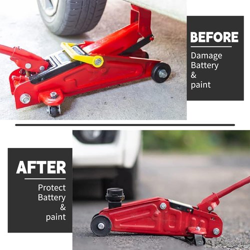 DEDC Universal Jack Stand Pad Adapter Pinch Weld Side Frame Rail Protector 2 Pack