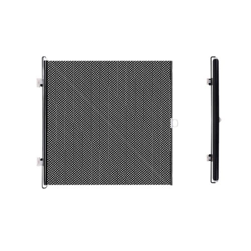 Retractable Pet Gate Screen Door-Stair Gates for Dog＆Cat Portable Dog Gates with Reinforced Strip Dogs Porch Gates Design to Prevent Crawling for Stairs Kitchen Porch (22.83" Tall x 49.21" Wide)
