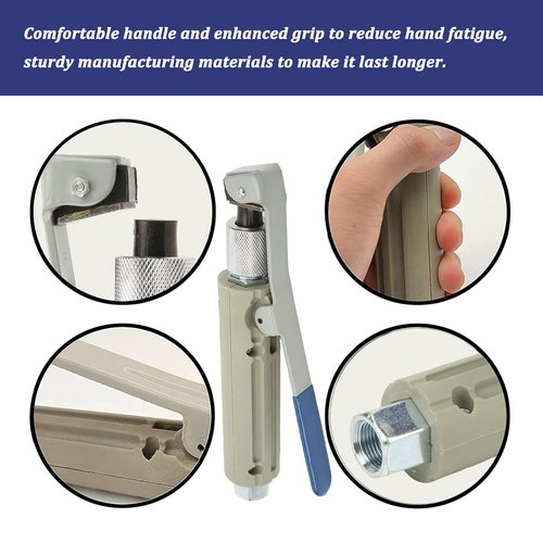 Deesucc Sand Blaster Gun with 4 Ceramic Tips, Abrasive Blaster Nozzles, Remove Abrasive Stain Rust Grime for Multiple Media