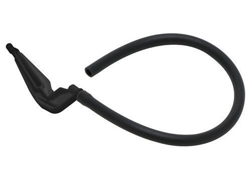 Fluidmaster 218 Toilet Refill Tube and Clip Replacement, For 100,200,200A, 400A and Most Other Valves , Black