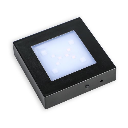 ZEERSHEE LED Light Display Base for Crystal 3D Glass Art, 7 Lighting Mode Color Change Square Stand Base Plate Flat