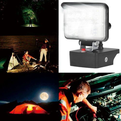 SASKATE LED Work Light Flood Outdoor Bright Security Daylight Exterior Floodlights for 18V