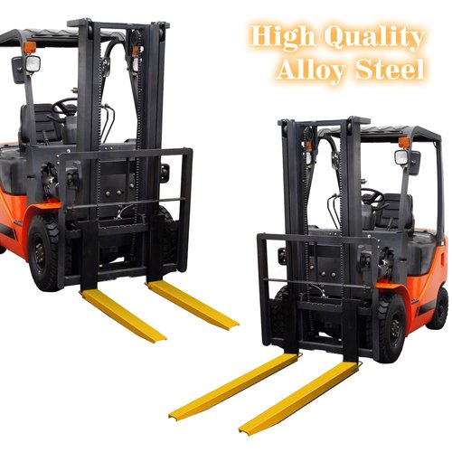 Atatod Pallet Fork Extensions for Forklifts Heavy Duty Sliding Forklift Extensions | 1 Pair,60" x 4.5"