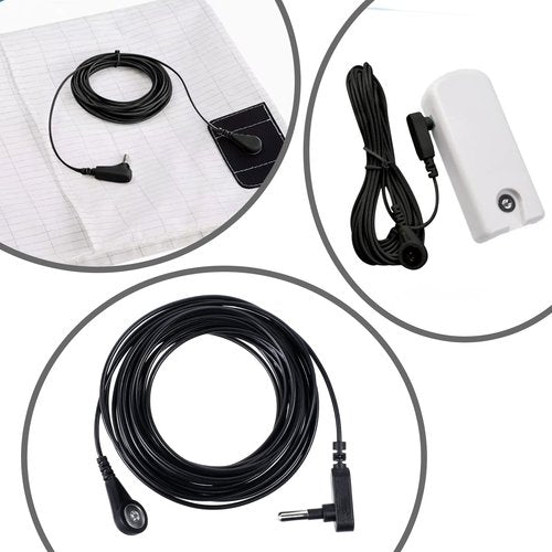 1Pcs Grounding Cord, Groundings Mat, Replacement Grounding Cable Accessories for Sheets Fits All Popular Brands,15 Feet Cable