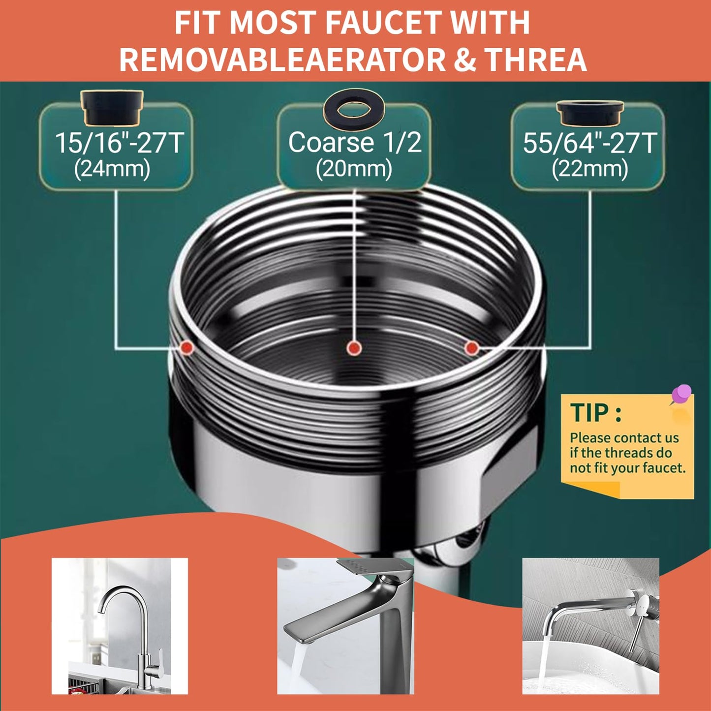 ELESULTRA 1440° Swivel Sink Extender - Universal Kitchen Sprayer, 2 Flow Modes, 1080°+360° Rotatable Kitchen Sink Attachment, Swivel Multifunctional Robotic Arm for Kitchen/Bathroom