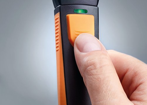 testo 405i – Anemometer handheld for air velocity, in-duct airflow, and temperature – CFM meter with Bluetooth and App operation