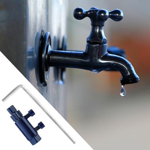 Broken Valve Thread Extractor Tool, Faucet Remover Tool with Water Claw Easy Out Bolt Extractor Kit with Wrench for Pipe Nipple Bolt Broken Tap