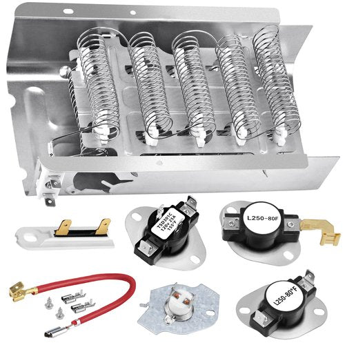 279838 Dryer Heating Element for Whirlpool Maytag Centennial Dryer Parts Kenmore 70 80 Series Model 110 Amana 8565582 3403585 NED4655EW1 W10724237 Dryer Heating Element by APPLIANCEMATES