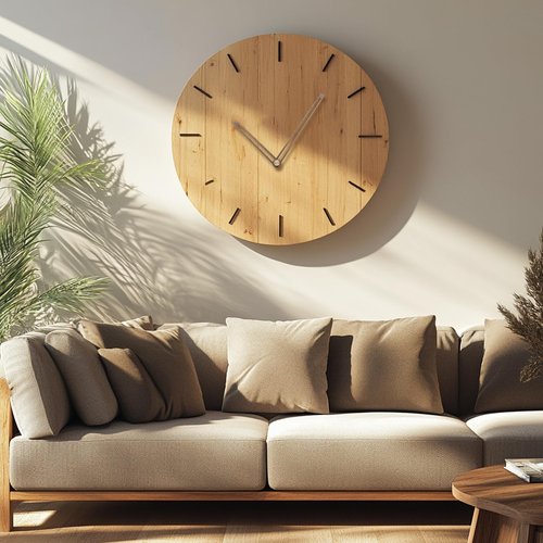 uxcell 5 Set Wooden Clock Hands, Walnut, 140mm/5.51in Min, 104mm/4.09in Hr, Fit 14in Wall Clock