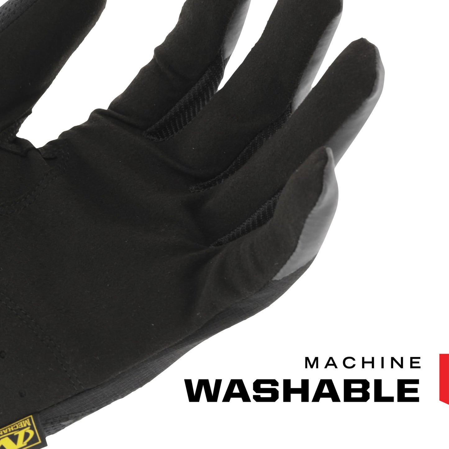 Mechanix Wear FastFit Work Gloves - Anti-Slip & Abrasion Resistant Heavy Duty Gloves - Touchscreen Compatible - Vibration Damping - Multipurpose Use - Large - Black