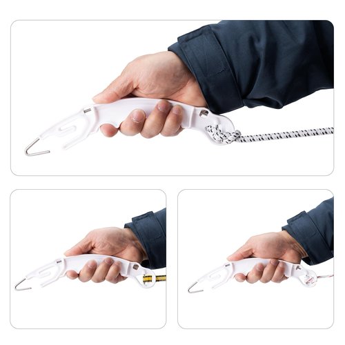 10 Pack Plastic Electric Fence Gate Handle, Insulated Plastic Hook, Suitable for Building Electric Fences