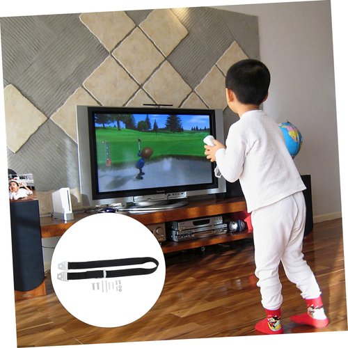 BESPORTBLE 1pc Heavy Duty Tip Strap for Tv and Furniture Fixing Safety Strap for Bookshelves Dressers Cabinets Mirrors Easy Installation