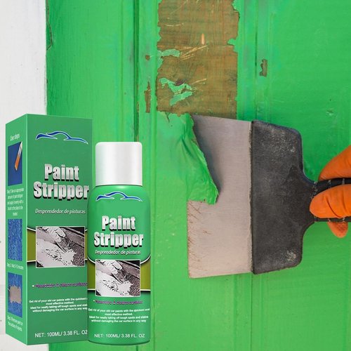 Paint Stripper Tool 100ml, Paint Remover for Concrete Wood, Effective Multipurpose Car Dust Cleaner, Fast-Acting Car Cleaning Agent Supplies for Glass Furniture Metal Wood Machinery