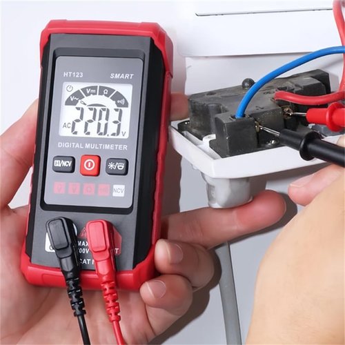 Ifanycased Digital Multimeter, 3-in-1 Fully Automatic Anti-Burn Intelligent Digital Multimeter, Non Contact Voltage Tester Pen, Ht123 Smart Meter