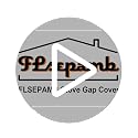 FLSEPAMB 21-Inch Silicone Stove Gap Covers 2-Pack, Heat-Resistant Anti-Slip Gap Filler Black