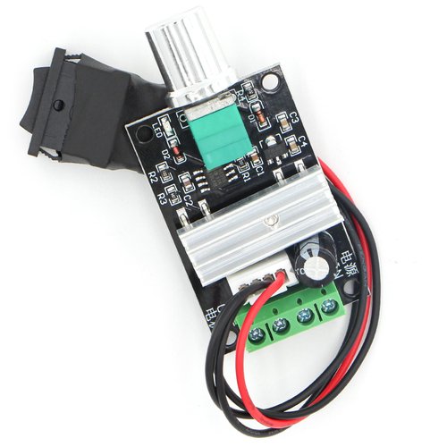 RioRand 6V 12V 24V 28V 3A 80W DC Motor Speed Controller PWM Speed Adjustable Reversible Switch 1203BB DC Motor Driver Reversing
