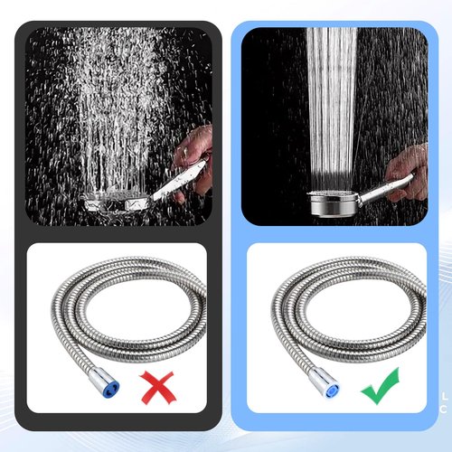 10 PCS Shower Flow Limiter, Gpm 1.5/1.8/2.0/2.5/3.0 Shower Head Flow Restrictor Shower Flow Reducer Shower Flow Restrictor Shower Head Water Saver Pressure Reducer for Fixed Shower Head 0.63 Inch