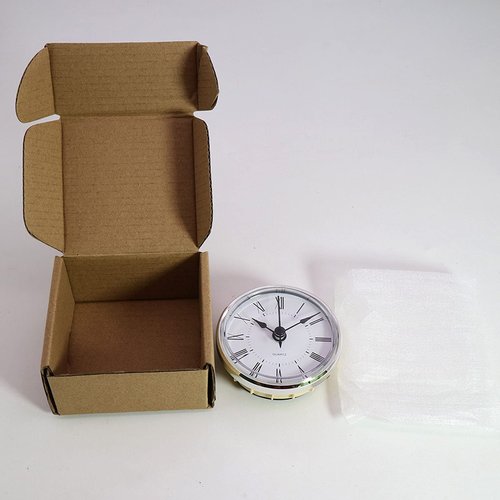 VXKAJESAE Quartz Clock Insert Roman Numbers Round DIY Quartz Movement Repair 70 mm Silent Classic Clock Mechanism Parts Decorative Bell Head for School Office Product Statistics Code -1051