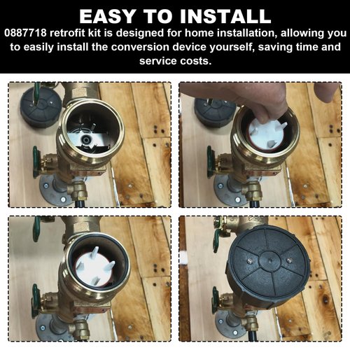 800M4 1" Pressure Vacuum Breaker Vent Float Kit Replacement for Watts Freeze Resistant Retrofit Kit (All-inclusive)