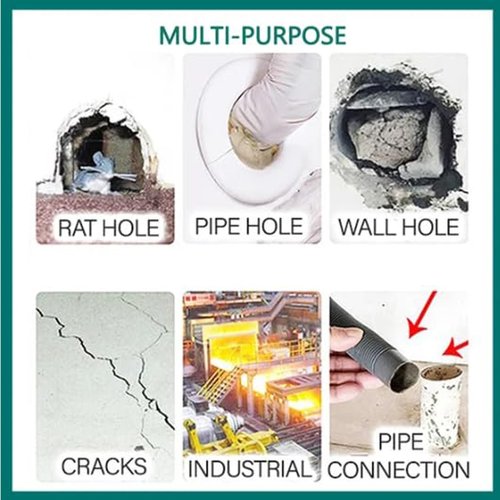 Super Diamond Mud Seal for Metal, Duct Seal Putty, Waterproof Sealant Mastic, Waterproof Repair Sealing Clay Sealant, Versatile Repair Solution for Wall, Sink, Vent, Quick Wall Mending Mud for Holes(5