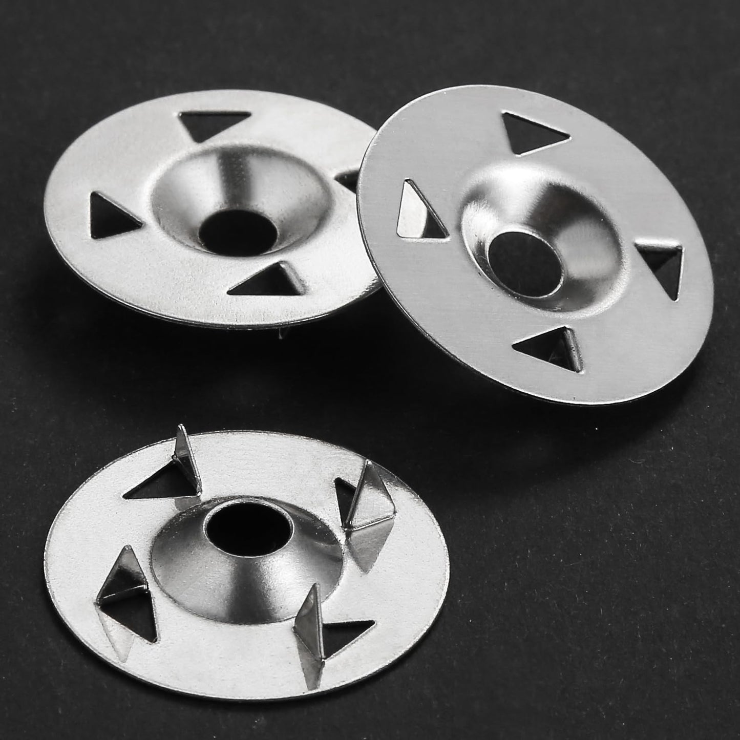 Wensilon 1"-1/8" inch 200pcs Foam Board Insulation Board mounting Gasket Stainless Steel 304 for Panel Fixing Fastening