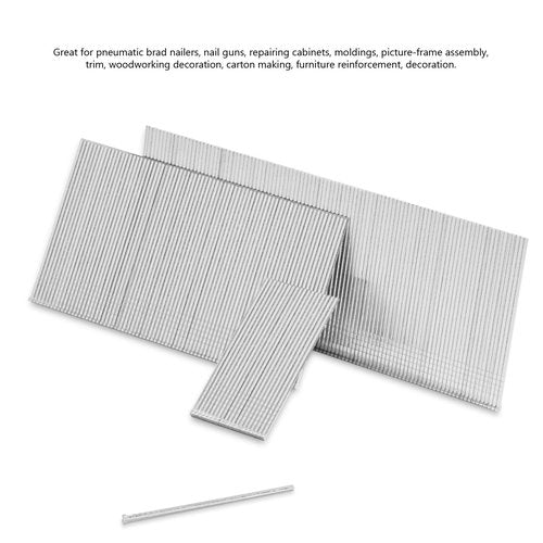 EYSOLD 18 Gauge Brad Nails 2inch,Galvanized Brad Nails Heavy Duty for Nail Gun for Upholstery, Trims, Molding, Woodworking 800pcs/Box