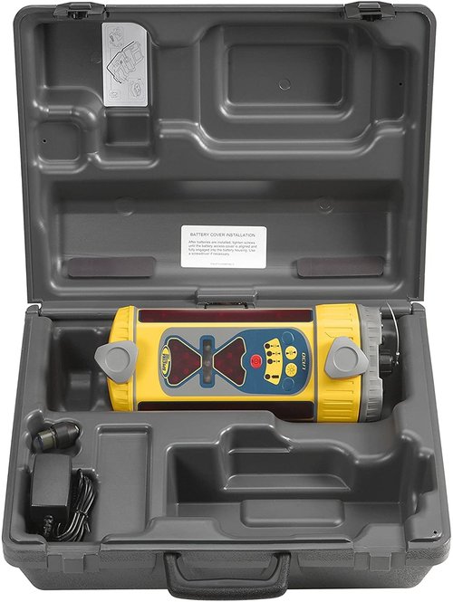 Spectra Precision LR50W Laser Machine Receiver with RD20 Wireless Remote Display, NiMH battery, Charger, Storage Case