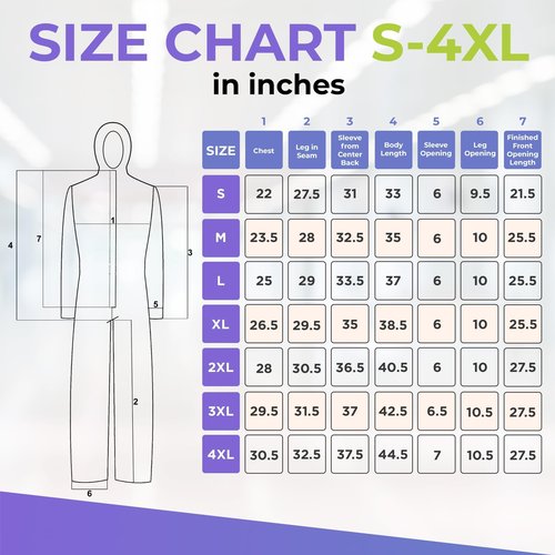 AMZ Medical Supply White Disposable Coveralls with Hood & Boots, Large. Pack of 5 Microporous Lab Coveralls for Men & Women. 60 GSM Painters Suit Disposable with Elastic Wrist, Lower Back, Zipper