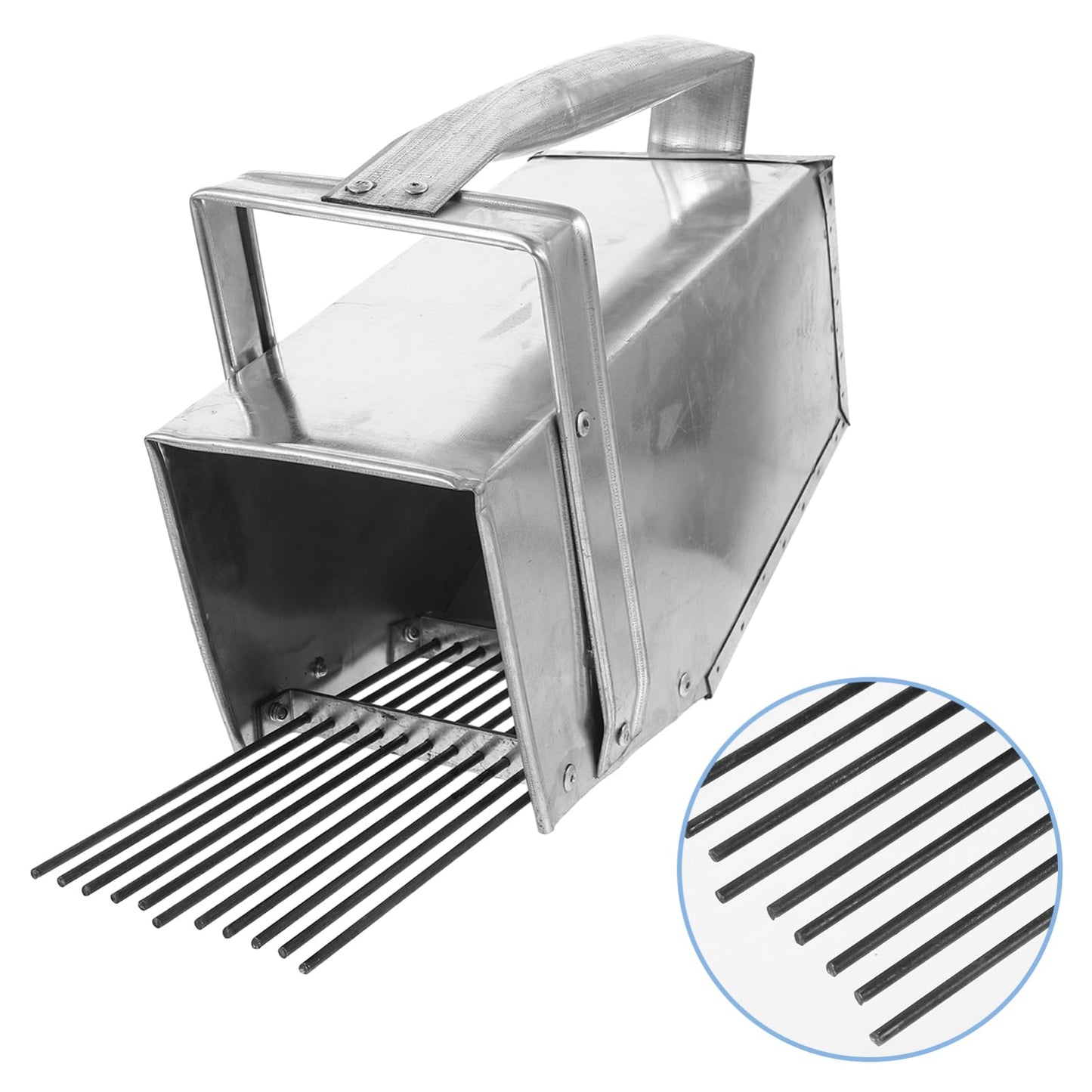 MAGICLULU Fruit Berry Picker Basket with Ergonomic Handle Rake Comb Design for Efficient Blueberry and Harvesting Handheld Berry Scoop Tool