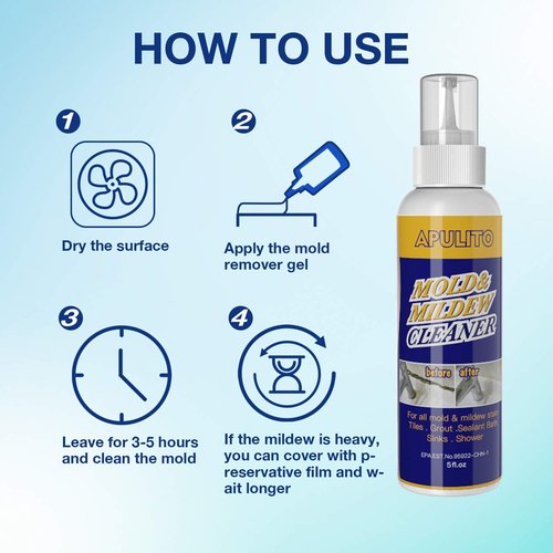 APULITO Household Black Stain Problem Solver (15 Fl Oz (Pack of 1))