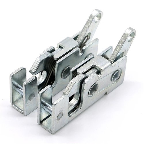R4-10-12-601-10 Upward Drive Impact Closing Rotary Latch for Car Door Latch Lock 1Pcs(Silver)