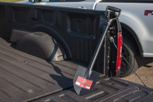 Bully Tools 92712 14-Gauge Round Point Trunk Shovel with Poly D-Grip Handle