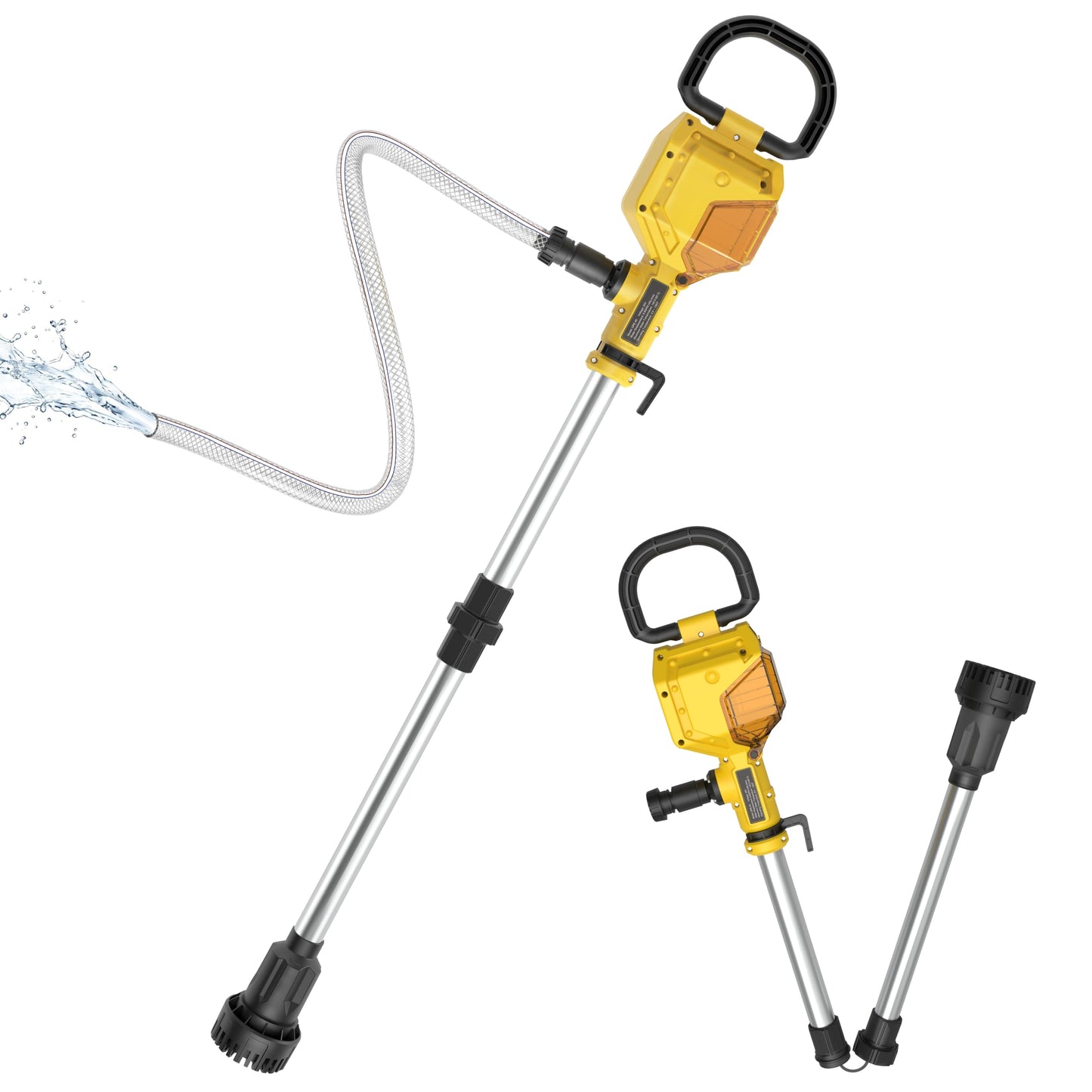 720GPH Cordless Stick Water Transfer Pump Compatible with Dewalt 20v Max Battery (Tool Only), 32FT Lift, Portable Sump Pump Submersible Utility Pump for Garden Basement Pond RV Pool Boat Well